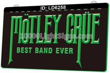 LD6258 Motley Crue Rock Best Band Ever
