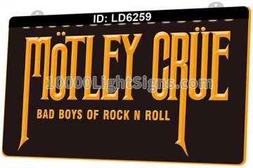 LD6259 Motley Crue Rock Bad Boys of Rock N Roll