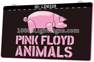 LD6328 Pink Floyd Band Animals Pig