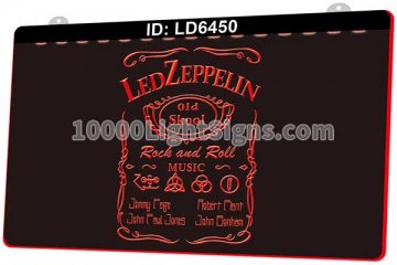 LD6450 Led Zeppelin Old Skool Rock and Roll