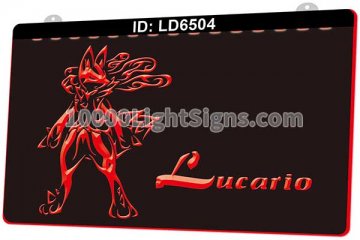 LD6504 Lucario Pokemon