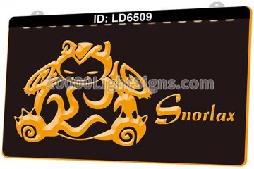 LD6509 Snorlax Pokemon