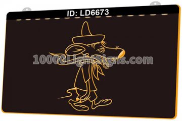 LD6673 Slowpok Rodriguez Cartoon