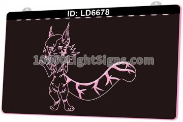 LD6678 Furry Fandom Whiskers Boy Cartoon