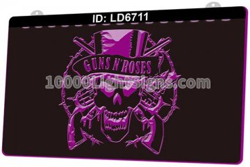 LD6711 Guns n Roses Rock Band