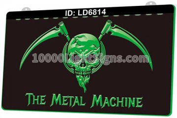 LD6814 The Metal Machine Skull