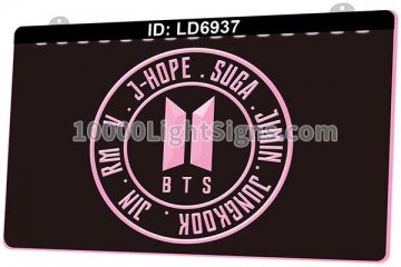 LD6937 BTS Band Bangtan Boys J Hope Suga Jimin
