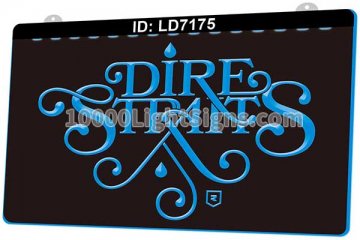 LD7175 Dire Straits Rock Band