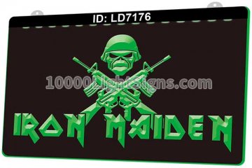 LD7176 Iron Maiden Band
