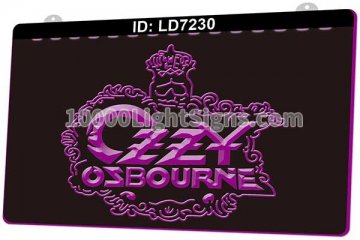 LD7230 Ozzy Osbourne Singer Music