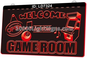 LD7324 Welcome To the Game Room