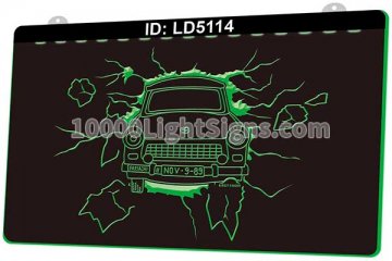 LD5114 Fall of the Berlin Wall Car 1989 11 9