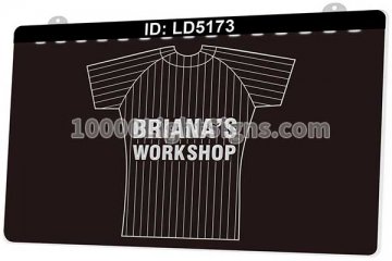 LD5173 Men Letter Front Vertical Striped Tee