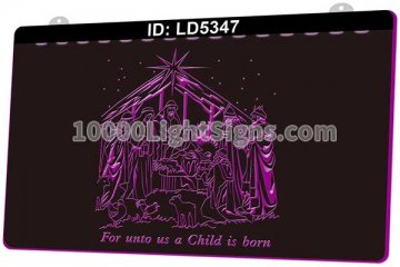 LD5347 For Unto us a Child is Born