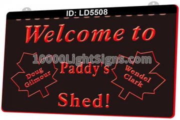 LD5508 Welcome to Paddy's Shed Canada