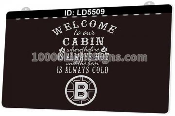 LD5509 Cabin Beer Boston Bruins