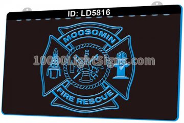 LD5816 Moosomin Fire Rescue Canadian Flag