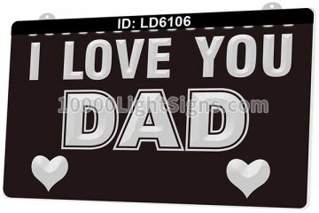 LD6106 I Love You Dad Hart