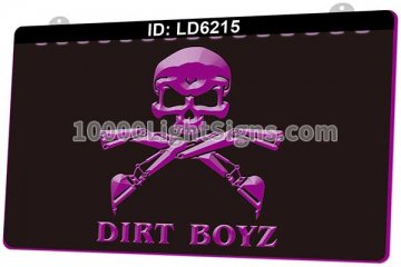 LD6215 Backhoe Skull I Run Hoes Birt Boyz