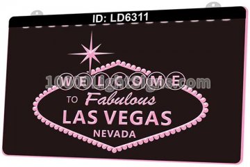 LD6311 Welcome To Fakulous Las Vegas Nevada