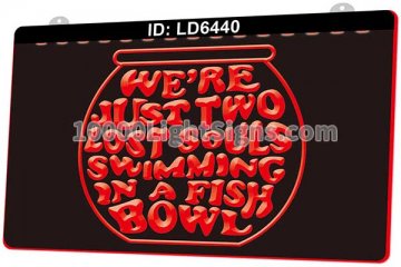 LD6440 Just two lost souls swimming in a fish bowl