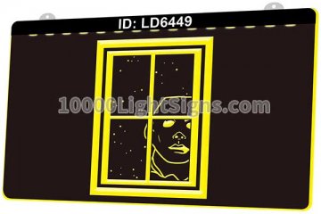 LD6449 Windows Girl Face