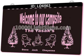 LD6563 Welcome to Our Campsite