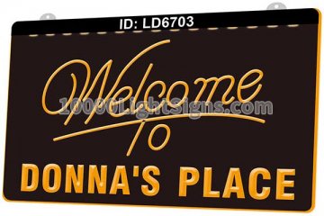 LD6703 Welcome To Donna's Place
