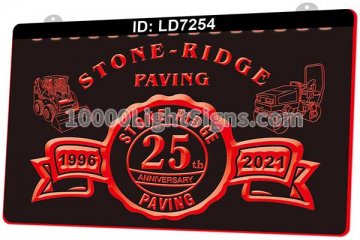 LD7254 Stone Ridge Paving 25th Anniversary
