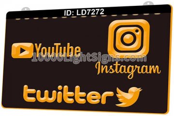 LD7272 YouTube Instagram Twitter