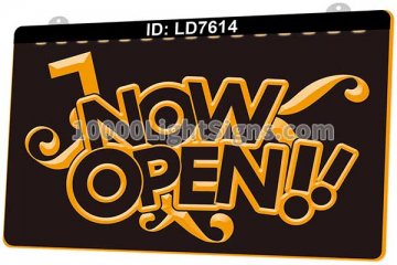 LD7614 Now Open Bar Shop