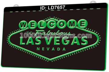 LD7657 Welcome To Fabulous Las Vegas Nevada