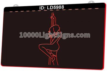 LD5988 Pole Dance Sexy Girl