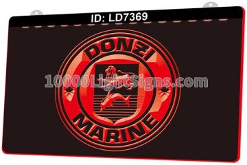 LD7369 Donzi Marine Fiberglass recreational Powerboats