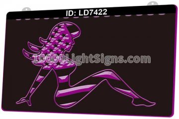 LD7422 Flag Sexy Girl