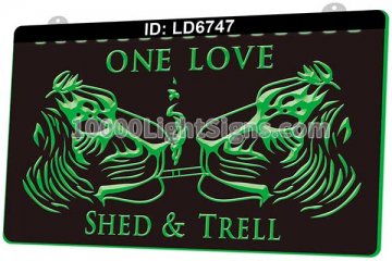 LD6747 One Love Shed Trell Smoke Lion