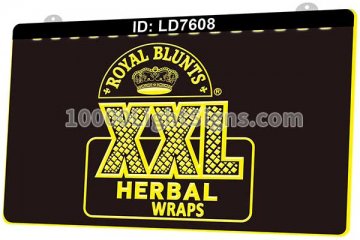 LD7608 Royal Blunts XXL Herbal Wraps Smoke Pipes Cigars