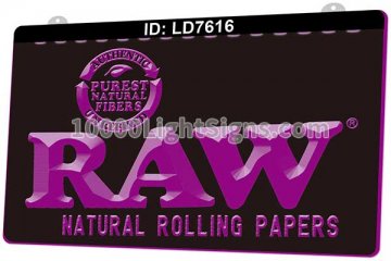 LD7616 Raw Natural Rolling Papers