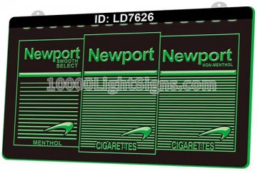 LD7626 Newport Cigarettes Smoke