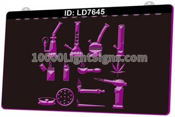 LD7645 Hookah Smoke Glass Bong Cannabis