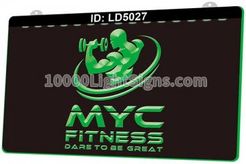 LD5027 MYC Fitness Dare To Be Great