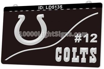 LD5135 12 Indianapolis Colts AFC NFL Sports