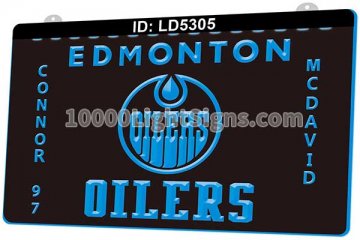LD5305 Edmonton Oilers EDM NHL Sports
