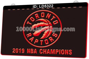 LD5322 Toronto Raptors Basketball 2019 NBA Champions