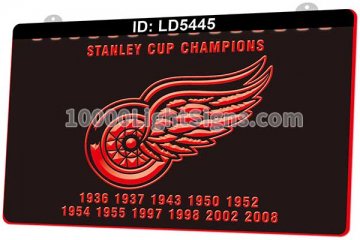 LD5445 Detriot Red Wings DET NHL Sports Stanley Cup Champions