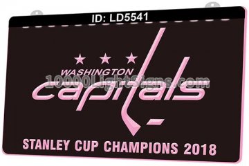 LD5541 Washington Capitals WSH NHL Sports Stanley Cup Champions 2018