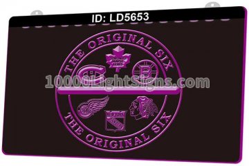 LD5653 The Original Six NHL Sports