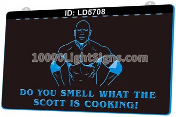 LD5708 Dwayne Johnson Do You Smell What THe Scott Is Cooking