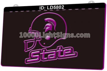 LD5802 Michigan State Spartan Football helmet