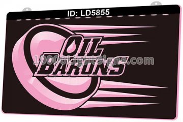 LD5855 McMurray Oil Barons Hockey League Sports